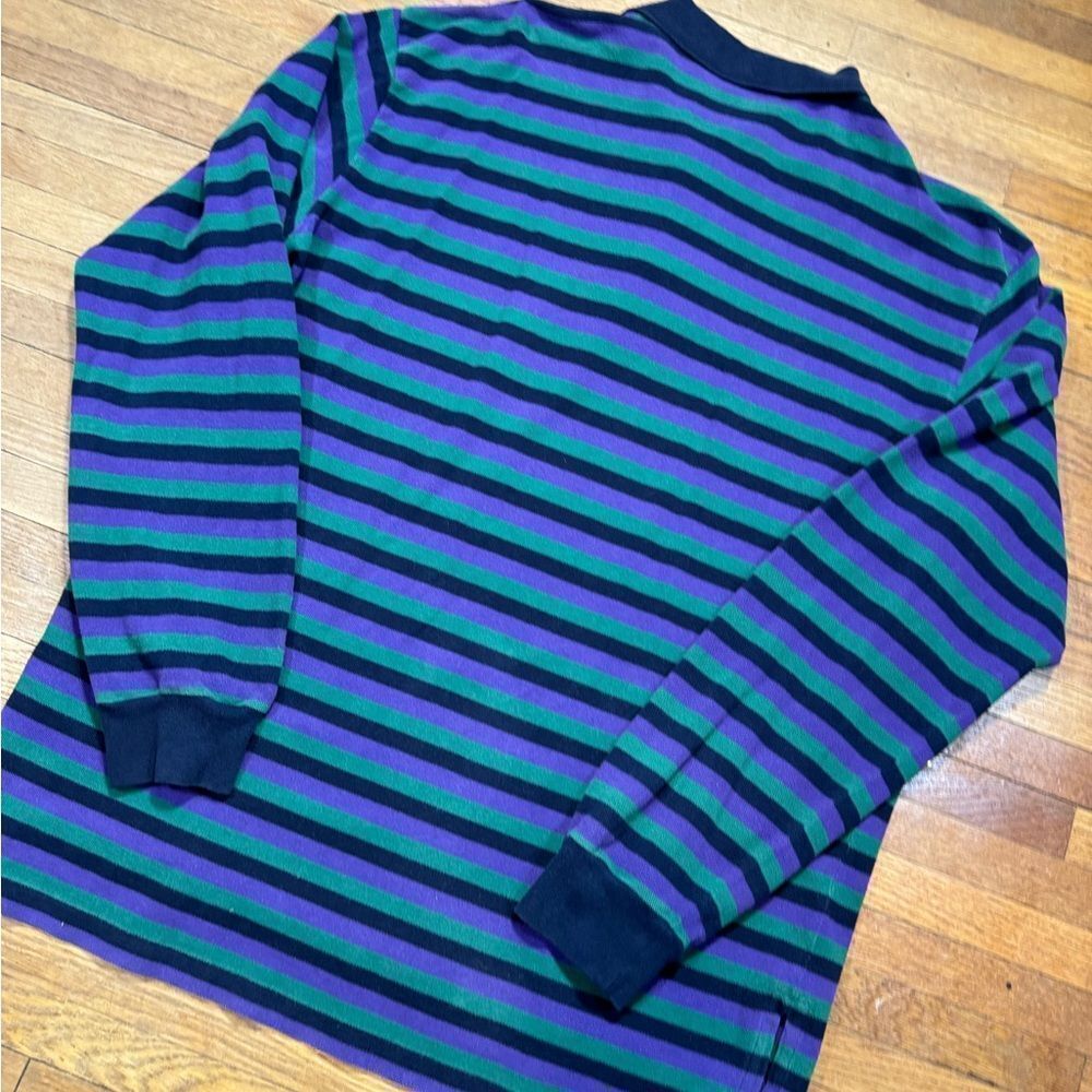Vintage Polo Ralph Lauren Striped Rugby - Picture 4 of 7